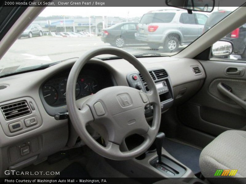 Dashboard of 2000 Civic LX Sedan