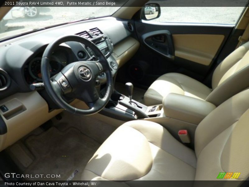 Pyrite Metallic / Sand Beige 2011 Toyota RAV4 Limited 4WD