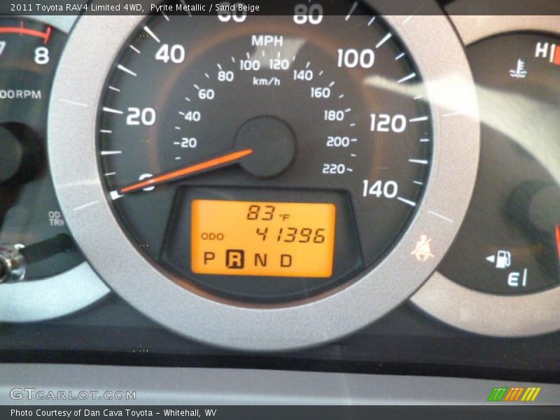Pyrite Metallic / Sand Beige 2011 Toyota RAV4 Limited 4WD