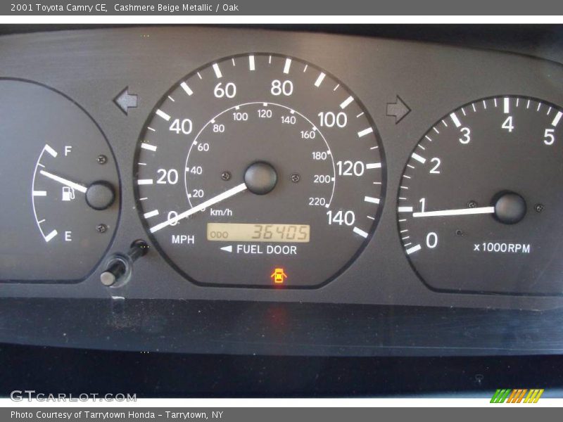 Cashmere Beige Metallic / Oak 2001 Toyota Camry CE