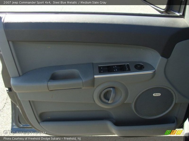 Steel Blue Metallic / Medium Slate Gray 2007 Jeep Commander Sport 4x4