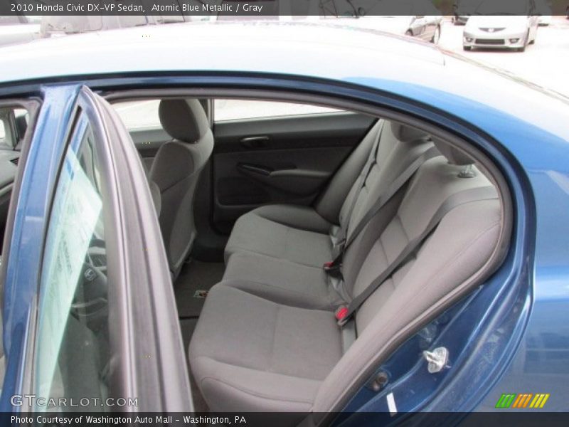 Atomic Blue Metallic / Gray 2010 Honda Civic DX-VP Sedan