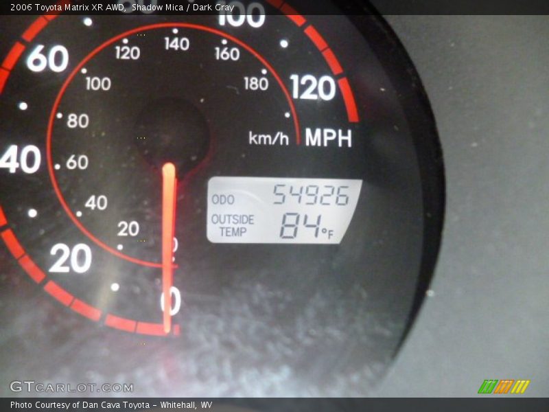 Shadow Mica / Dark Gray 2006 Toyota Matrix XR AWD