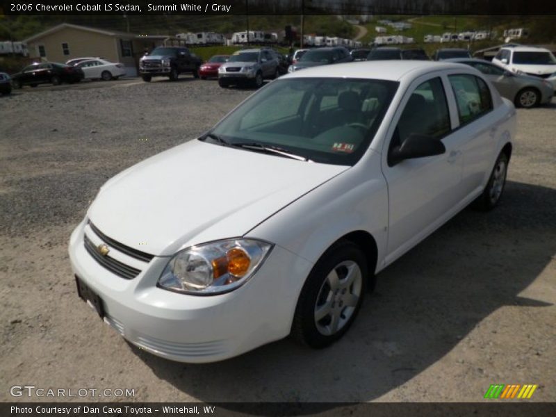 Summit White / Gray 2006 Chevrolet Cobalt LS Sedan