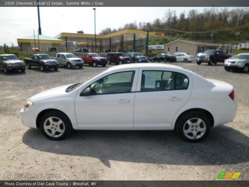 Summit White / Gray 2006 Chevrolet Cobalt LS Sedan