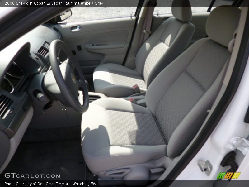 Summit White / Gray 2006 Chevrolet Cobalt LS Sedan