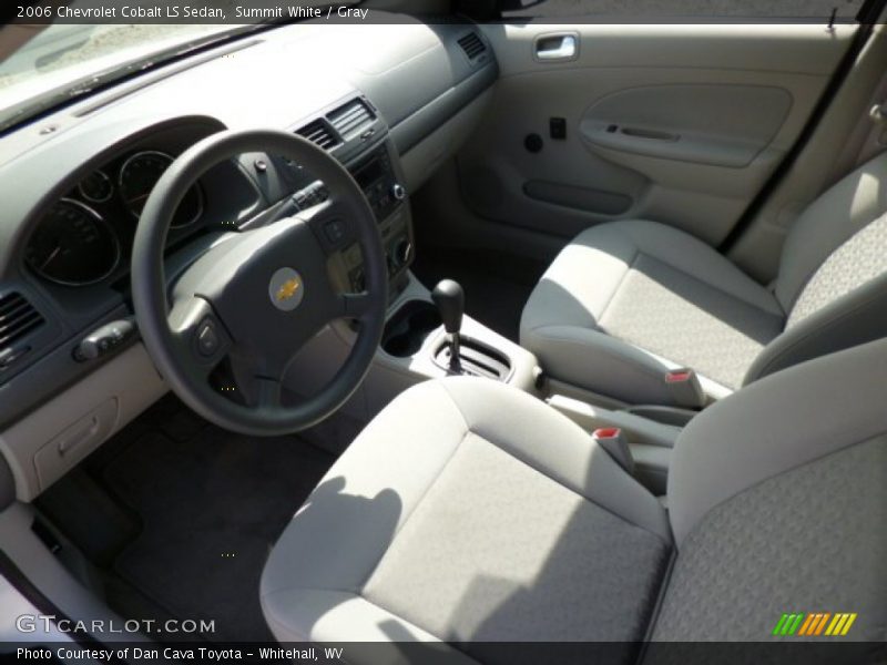 Summit White / Gray 2006 Chevrolet Cobalt LS Sedan