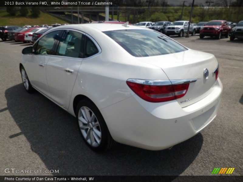 White Diamond Tricoat / Cashmere 2013 Buick Verano FWD