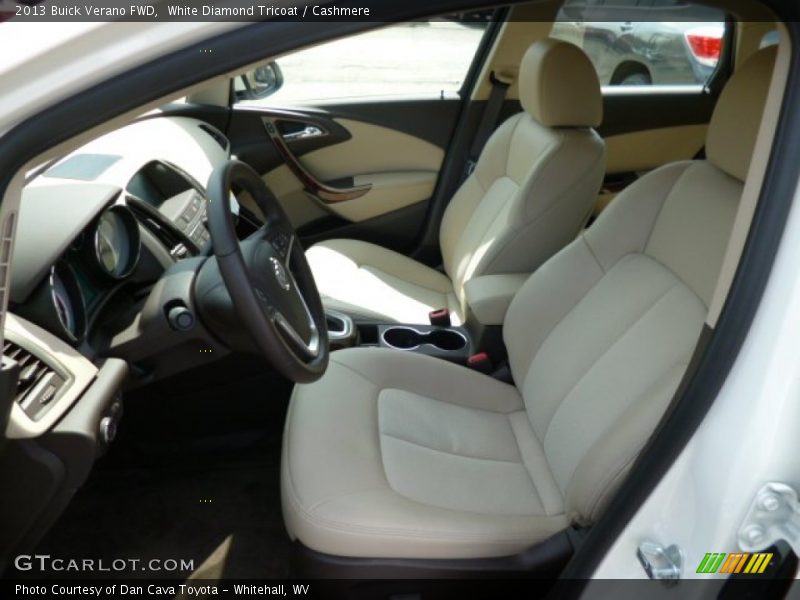 White Diamond Tricoat / Cashmere 2013 Buick Verano FWD
