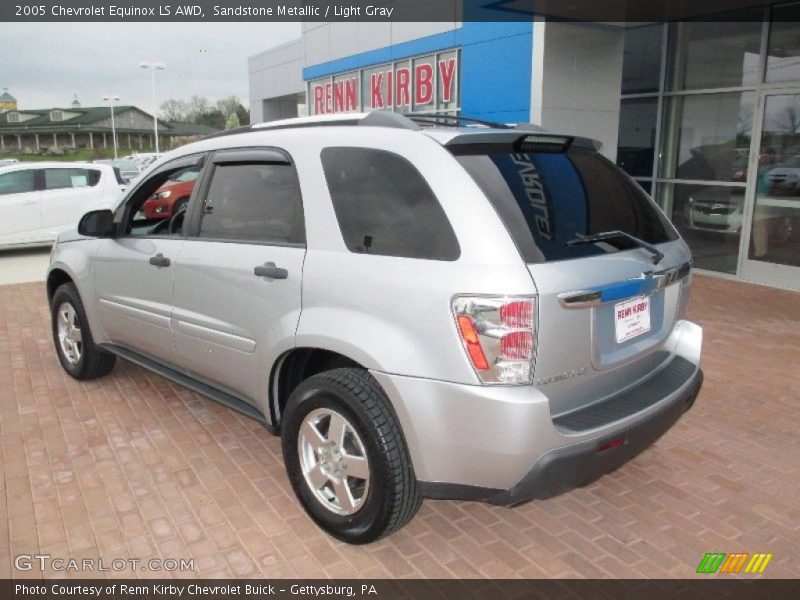 Sandstone Metallic / Light Gray 2005 Chevrolet Equinox LS AWD