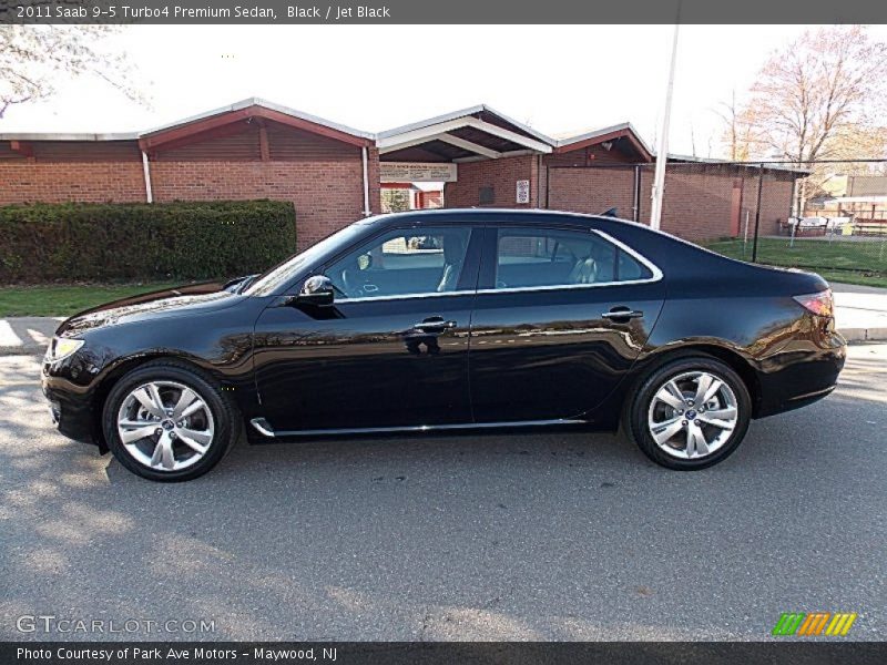 Black / Jet Black 2011 Saab 9-5 Turbo4 Premium Sedan