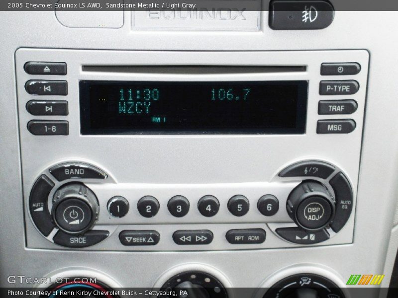 Sandstone Metallic / Light Gray 2005 Chevrolet Equinox LS AWD