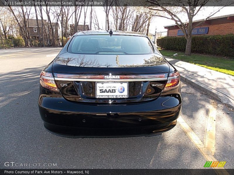 Black / Jet Black 2011 Saab 9-5 Turbo4 Premium Sedan