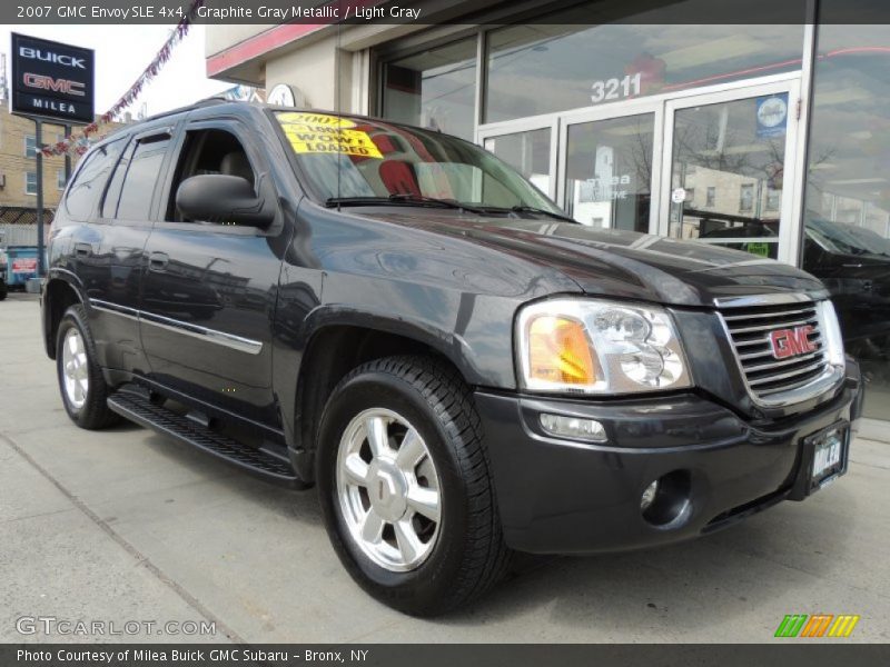 Graphite Gray Metallic / Light Gray 2007 GMC Envoy SLE 4x4