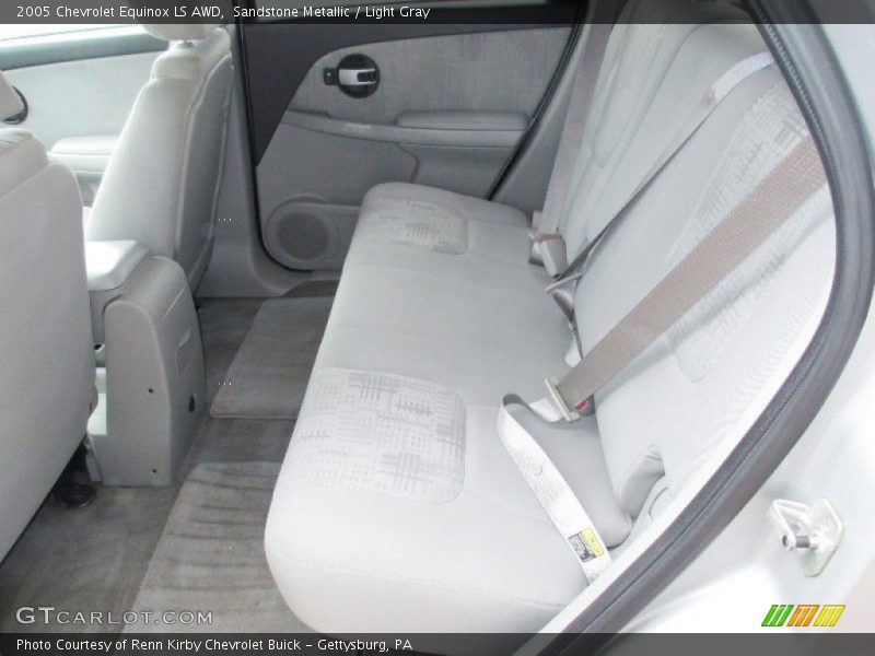 Sandstone Metallic / Light Gray 2005 Chevrolet Equinox LS AWD