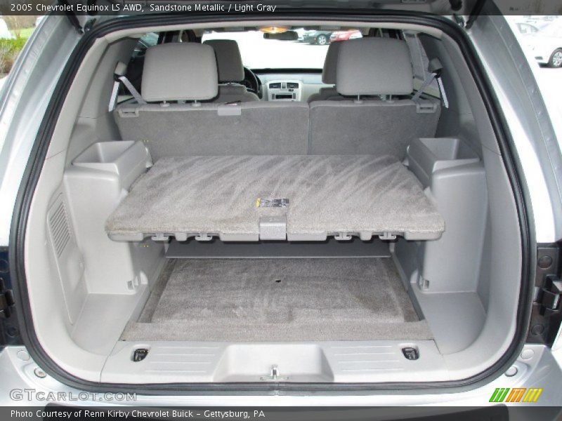 Sandstone Metallic / Light Gray 2005 Chevrolet Equinox LS AWD