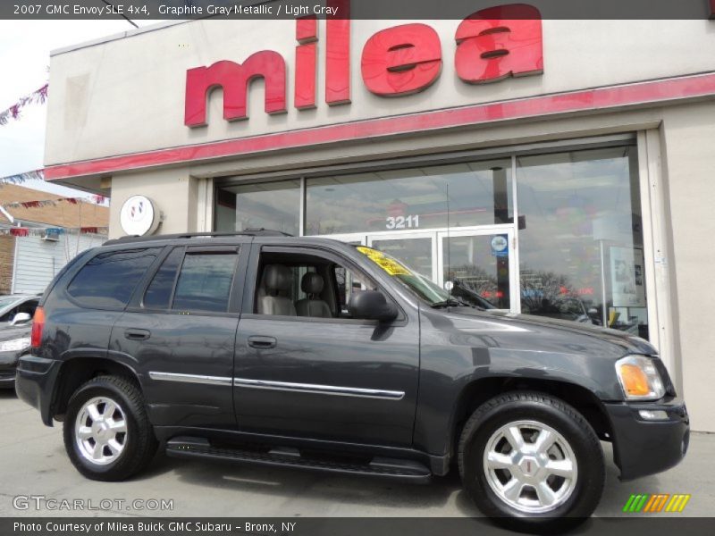 Graphite Gray Metallic / Light Gray 2007 GMC Envoy SLE 4x4