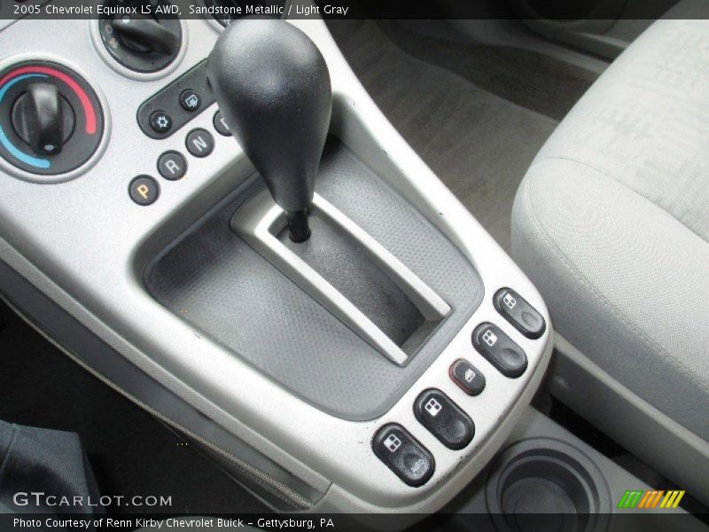Sandstone Metallic / Light Gray 2005 Chevrolet Equinox LS AWD