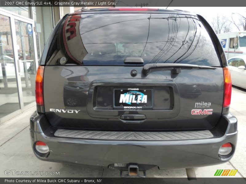 Graphite Gray Metallic / Light Gray 2007 GMC Envoy SLE 4x4