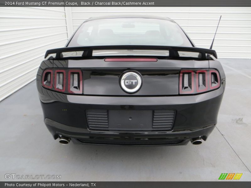 Black / Charcoal Black/Cashmere Accent 2014 Ford Mustang GT Premium Coupe