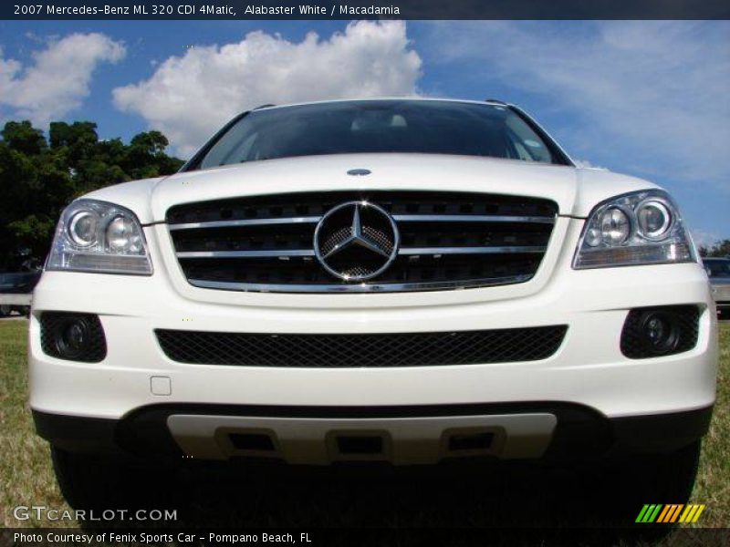 Alabaster White / Macadamia 2007 Mercedes-Benz ML 320 CDI 4Matic