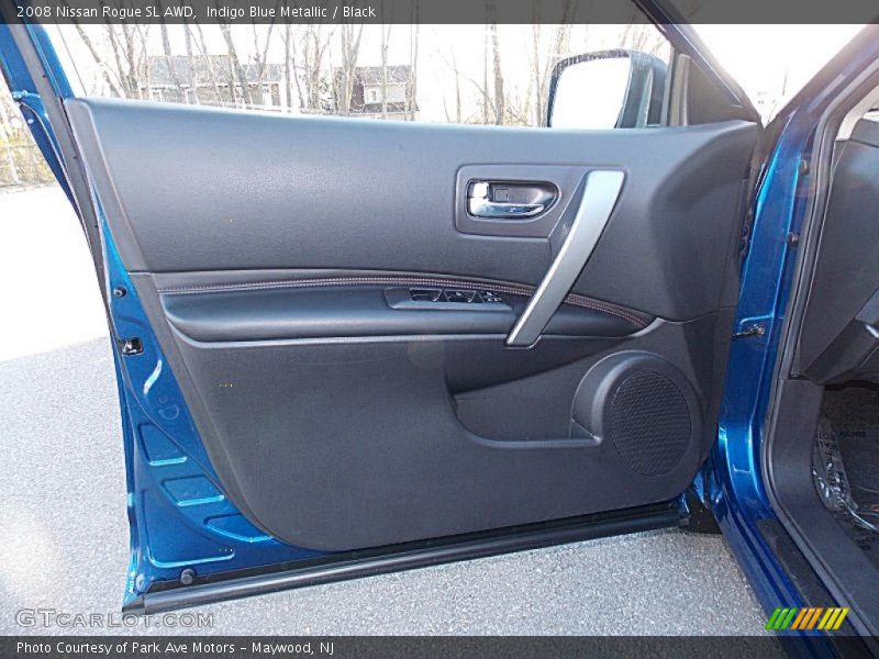 Indigo Blue Metallic / Black 2008 Nissan Rogue SL AWD