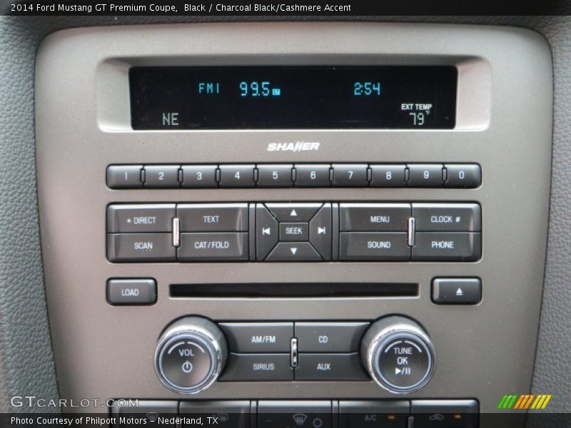 Controls of 2014 Mustang GT Premium Coupe