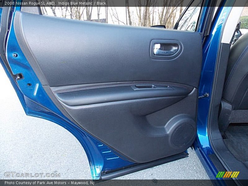 Indigo Blue Metallic / Black 2008 Nissan Rogue SL AWD