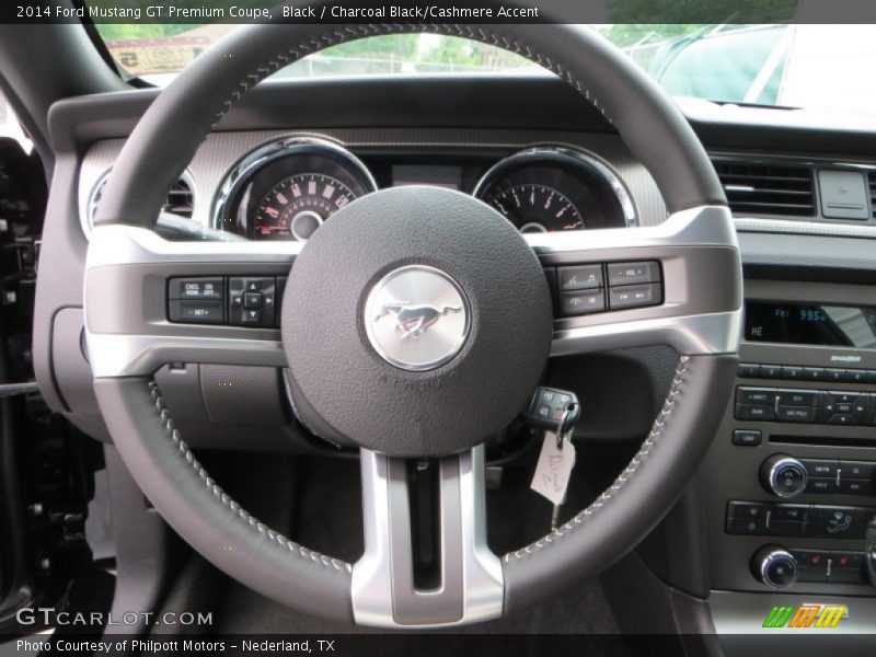  2014 Mustang GT Premium Coupe Steering Wheel