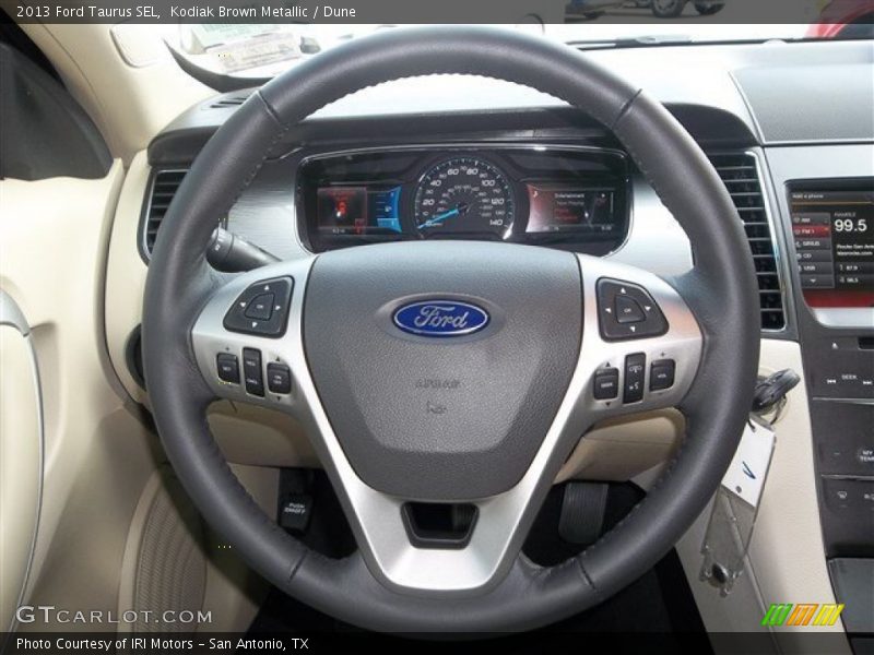 Kodiak Brown Metallic / Dune 2013 Ford Taurus SEL