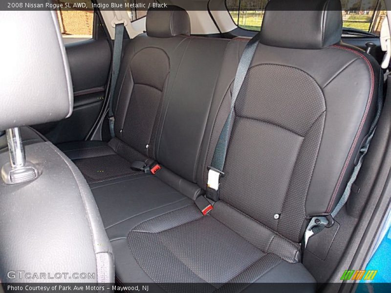 Indigo Blue Metallic / Black 2008 Nissan Rogue SL AWD