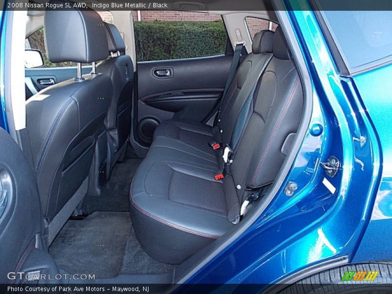 Indigo Blue Metallic / Black 2008 Nissan Rogue SL AWD