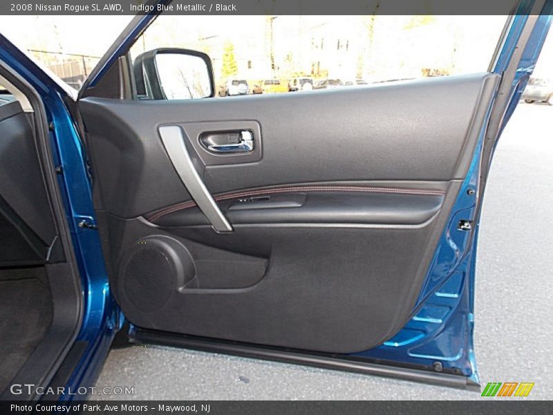 Indigo Blue Metallic / Black 2008 Nissan Rogue SL AWD