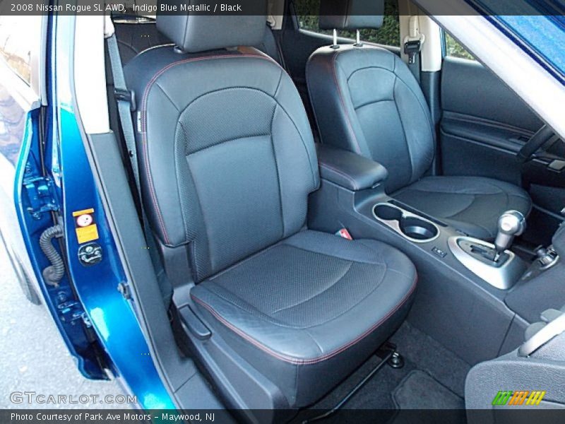 Indigo Blue Metallic / Black 2008 Nissan Rogue SL AWD