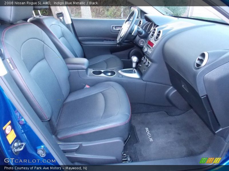Indigo Blue Metallic / Black 2008 Nissan Rogue SL AWD