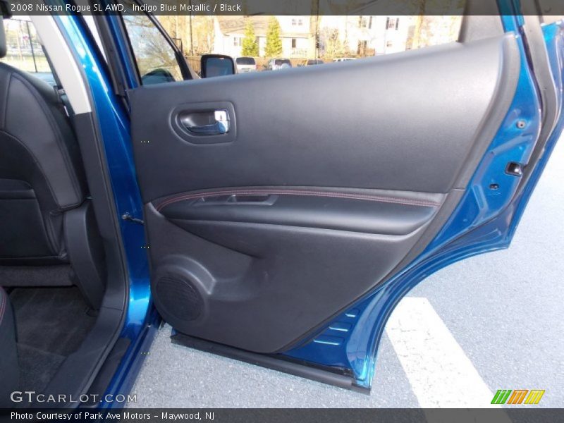 Indigo Blue Metallic / Black 2008 Nissan Rogue SL AWD