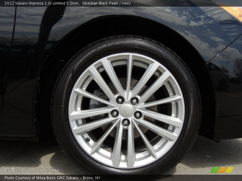  2012 Impreza 2.0i Limited 5 Door Wheel