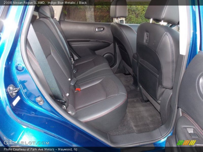 Indigo Blue Metallic / Black 2008 Nissan Rogue SL AWD
