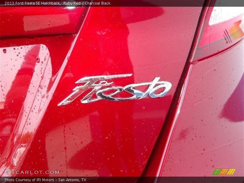 Ruby Red / Charcoal Black 2013 Ford Fiesta SE Hatchback