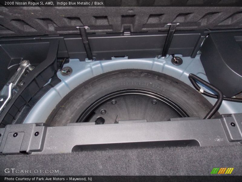 Indigo Blue Metallic / Black 2008 Nissan Rogue SL AWD