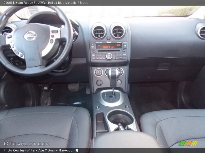 Indigo Blue Metallic / Black 2008 Nissan Rogue SL AWD
