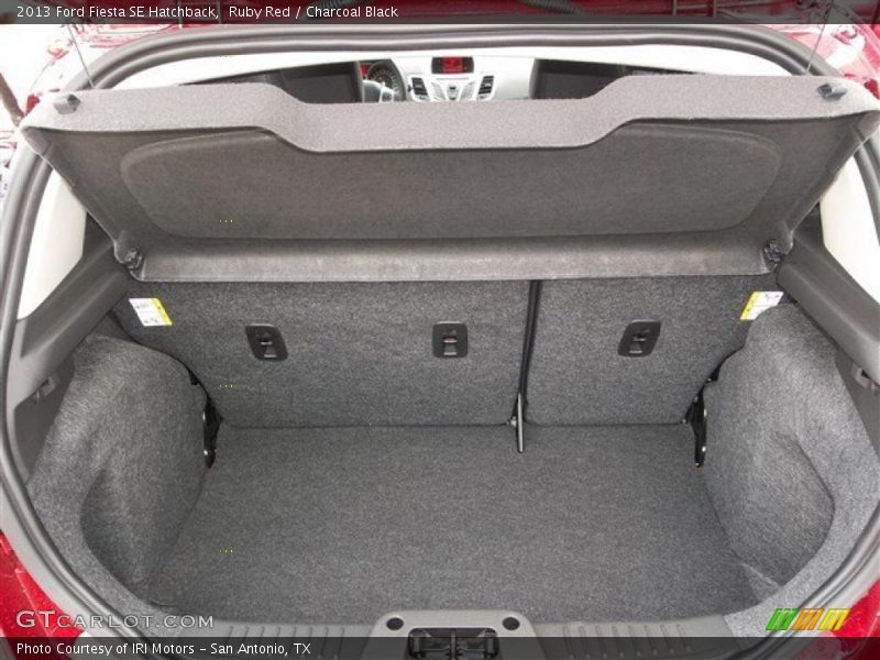 Ruby Red / Charcoal Black 2013 Ford Fiesta SE Hatchback