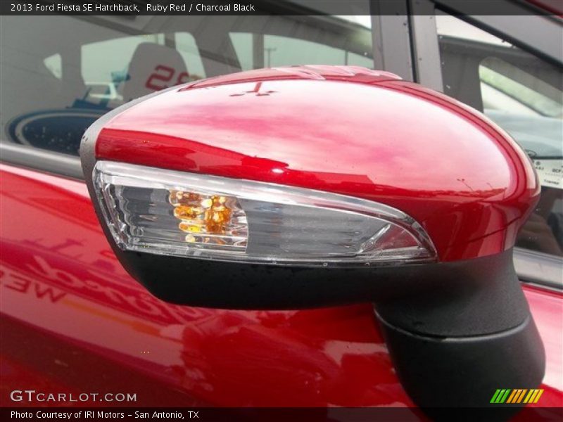 Ruby Red / Charcoal Black 2013 Ford Fiesta SE Hatchback