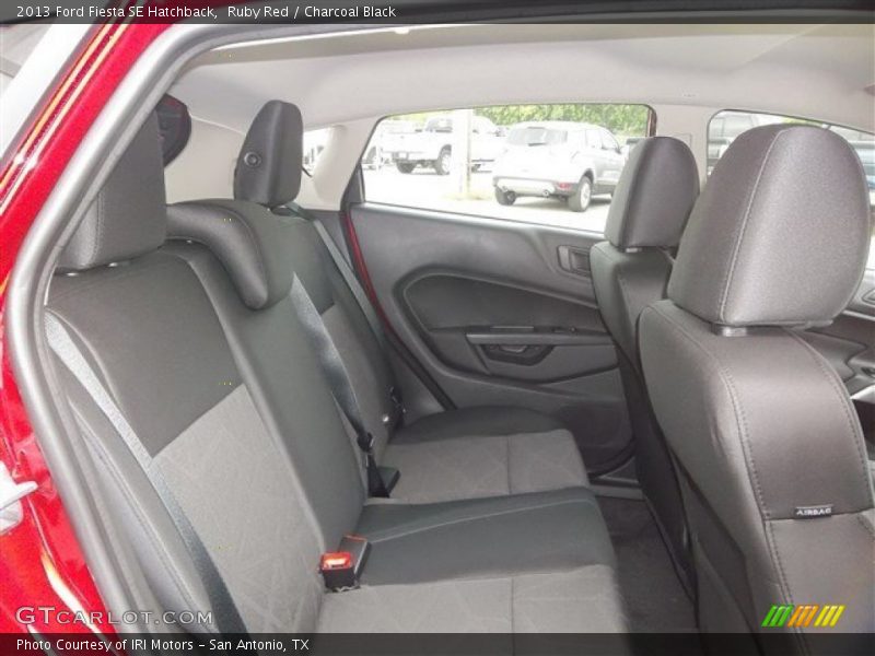 Ruby Red / Charcoal Black 2013 Ford Fiesta SE Hatchback