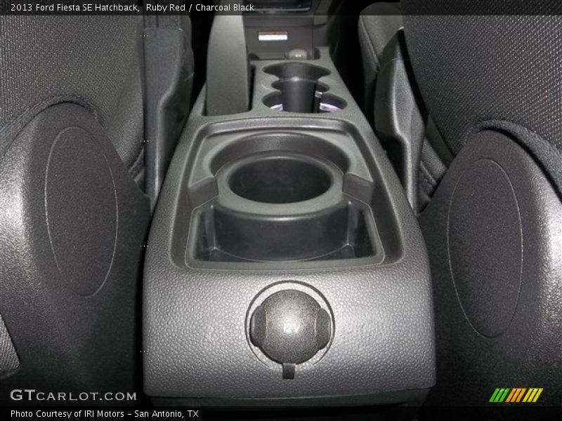 Ruby Red / Charcoal Black 2013 Ford Fiesta SE Hatchback