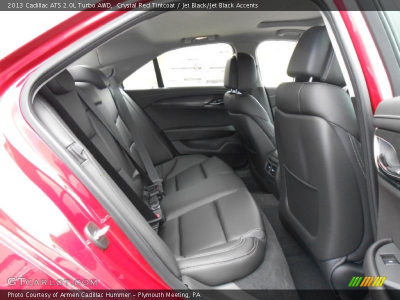 Crystal Red Tintcoat / Jet Black/Jet Black Accents 2013 Cadillac ATS 2.0L Turbo AWD