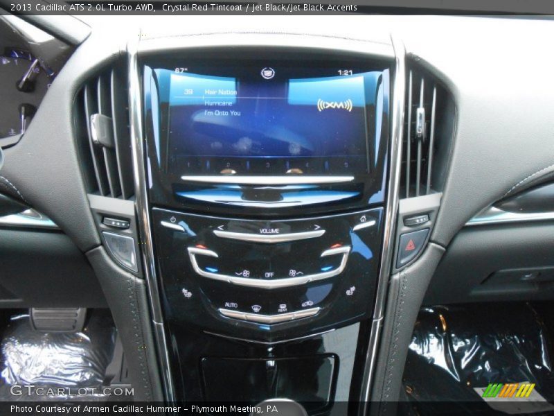 Crystal Red Tintcoat / Jet Black/Jet Black Accents 2013 Cadillac ATS 2.0L Turbo AWD