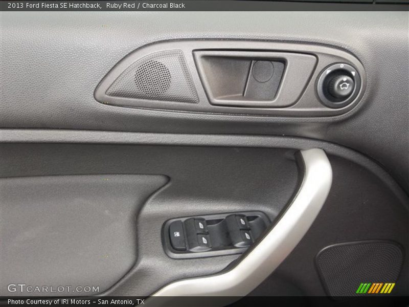 Ruby Red / Charcoal Black 2013 Ford Fiesta SE Hatchback
