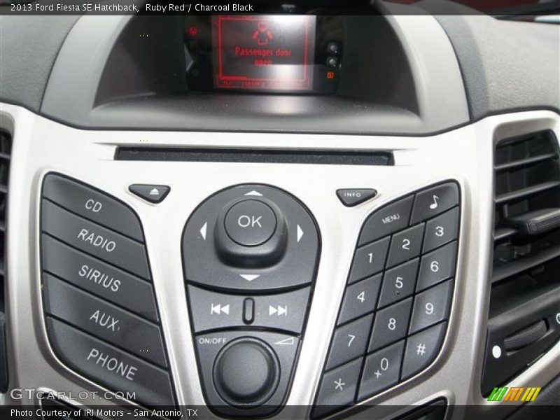 Ruby Red / Charcoal Black 2013 Ford Fiesta SE Hatchback