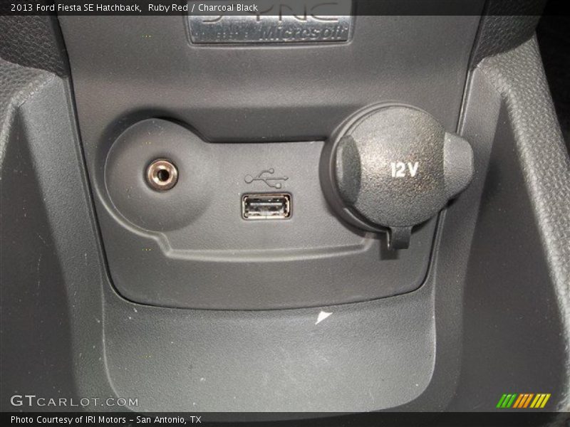 Ruby Red / Charcoal Black 2013 Ford Fiesta SE Hatchback